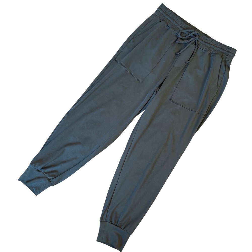 Lou & Grey‎ Zen Bounce Joggers Dark Grey High Rise Lounge Pants Medium
